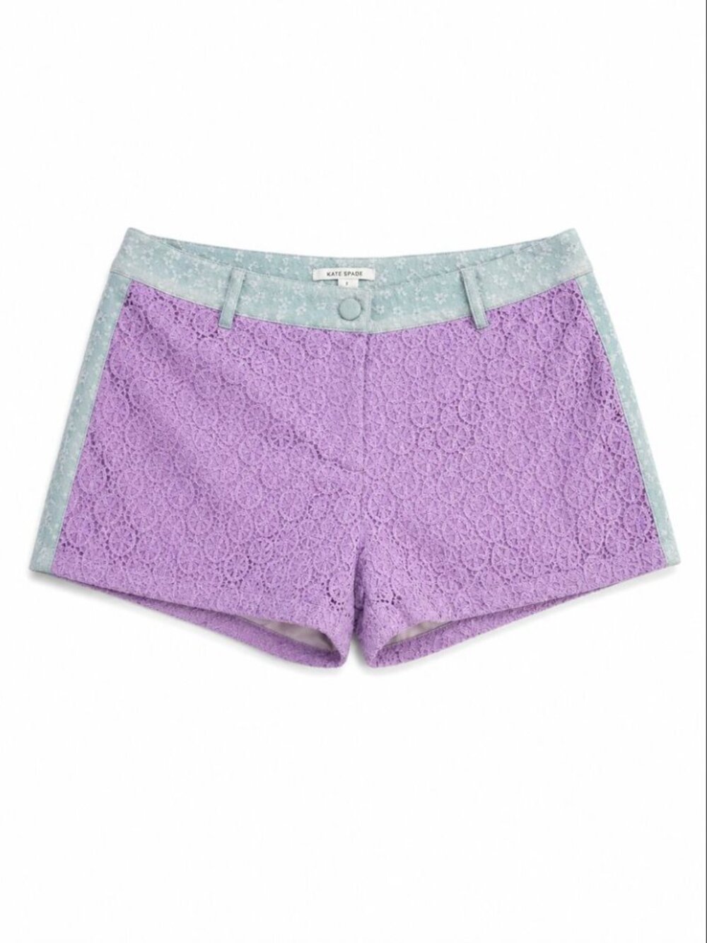 NWT VERY J Embroidered Shorts L
